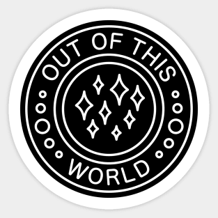 Out Of This World [Stars] Sticker